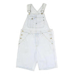 GUESS Womens Blue Denim Loose Cotton Blend Dungarees M W34 L11 Summer Casual