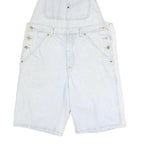 GUESS Womens Blue Denim Loose Cotton Blend Dungarees M W34 L11 Summer Casual