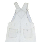 GUESS Womens Blue Denim Loose Cotton Blend Dungarees M W34 L11 Summer Casual