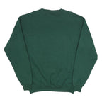 DISNEY Mens Green Pooh Crew Neck L Cotton Blend Sweatshirt Pullover Casual