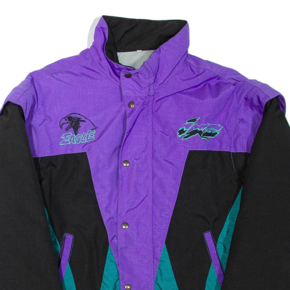 Eagle Mens Jacket Purple Colourblock XL