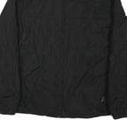 CHAPS Mens Black Jacket L Polyester Blend Plain Zip Casual Outerwear