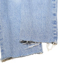 LEVI'S 501 BIG E Womens Jeans Blue Regular Straight Denim Light W23 L26 Button