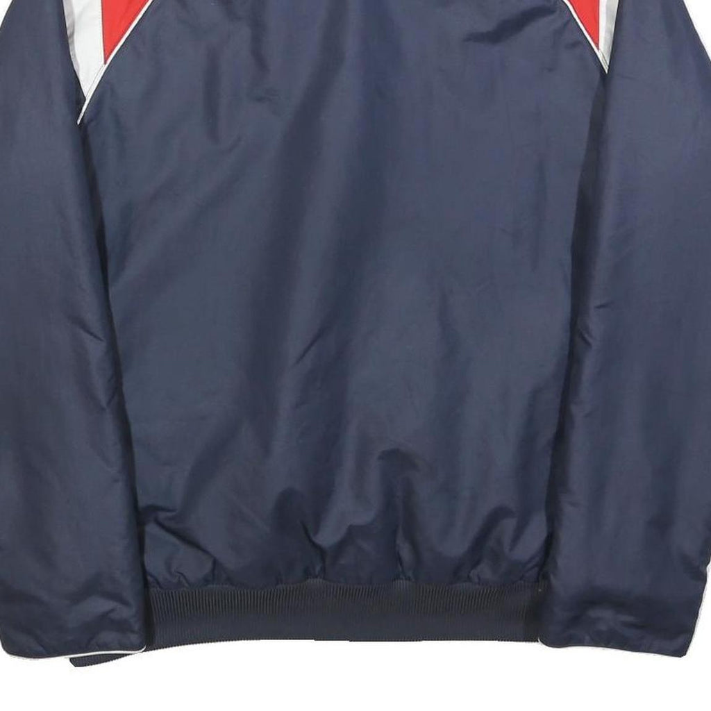 PUMA Womens Navy Blue Red & White Sports Jacket UK 14 Polyester Blend Zip