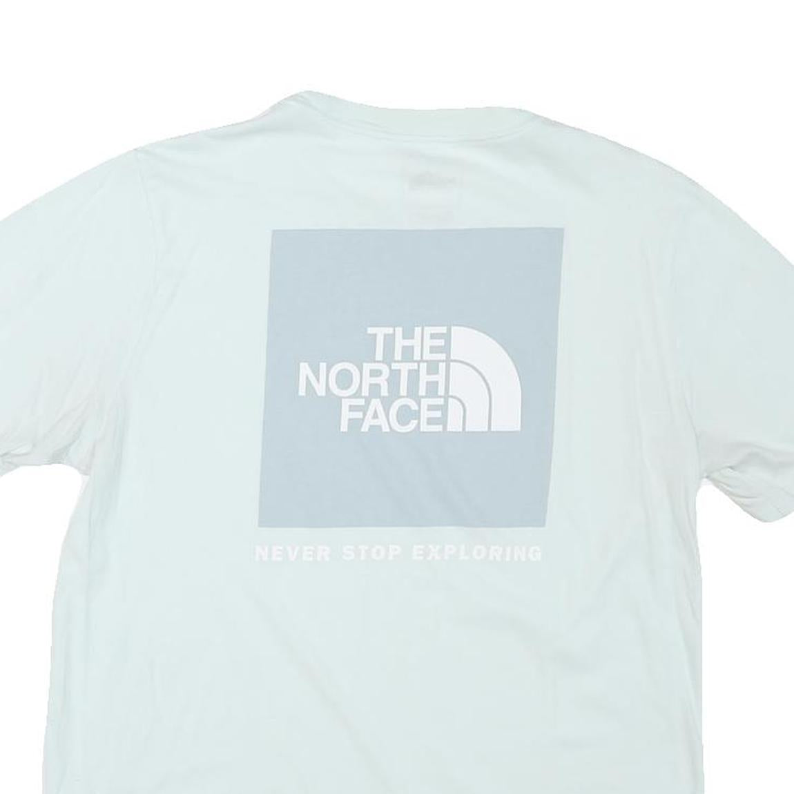 THE NORTH FACE Womens White Graphic T-Shirt M Short Sleeve Crew Neck Branded