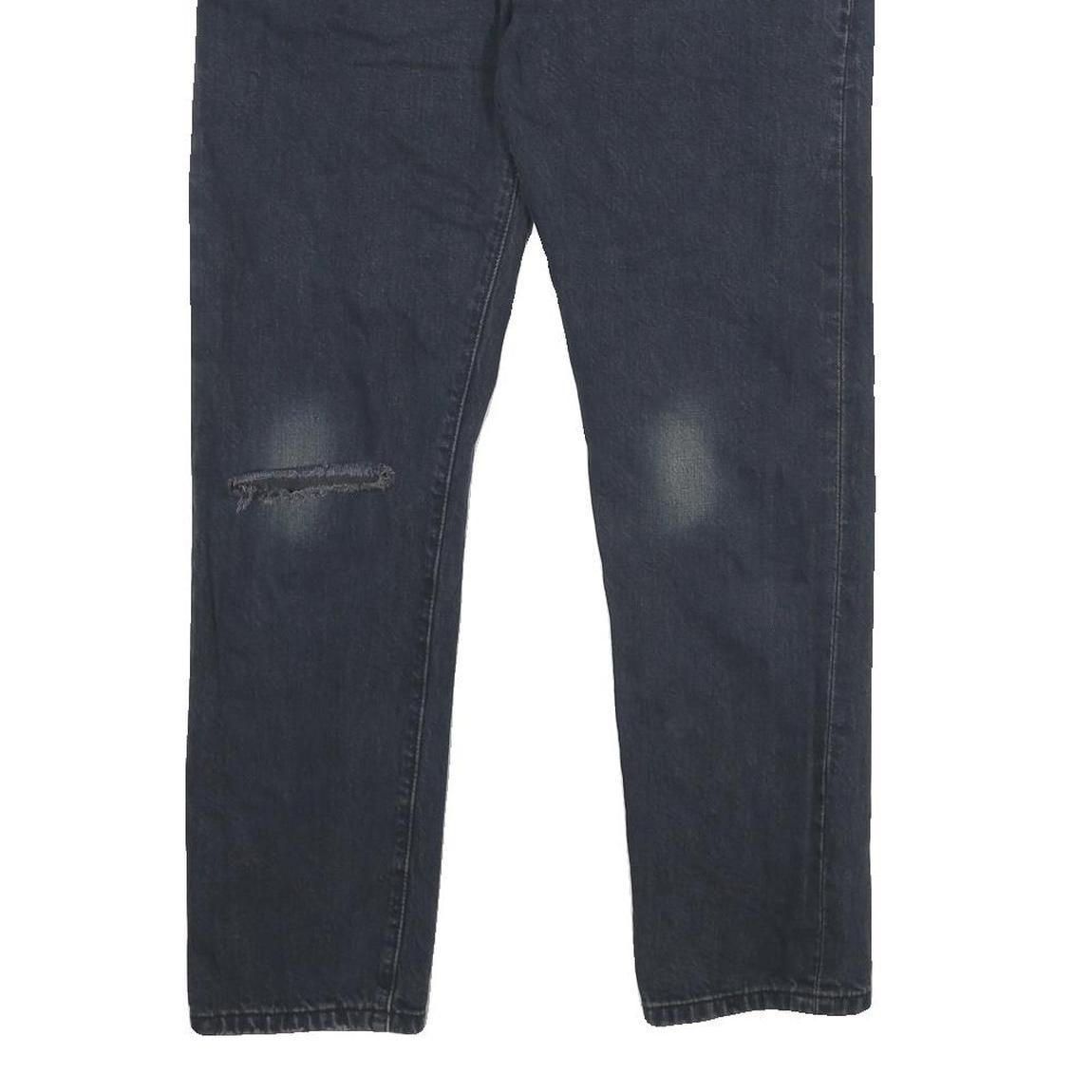 LEVI'S 501CT Mens Jeans Blue Classic Straight Denim Medium W30 L28 Button