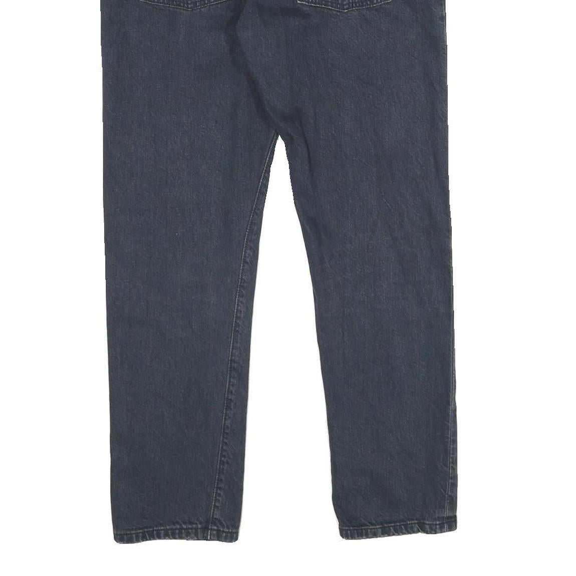 LEVI'S 501CT Mens Jeans Blue Classic Straight Denim Medium W30 L28 Button