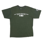 ADIDAS Mens Green US Youth Soccer ODP Graphic T-Shirt L Short Sleeve Crew Neck