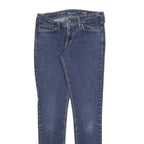 LEVI'S Womens Jeans Blue Slim Skinny Denim Medium W28 L30 Stretch Zip