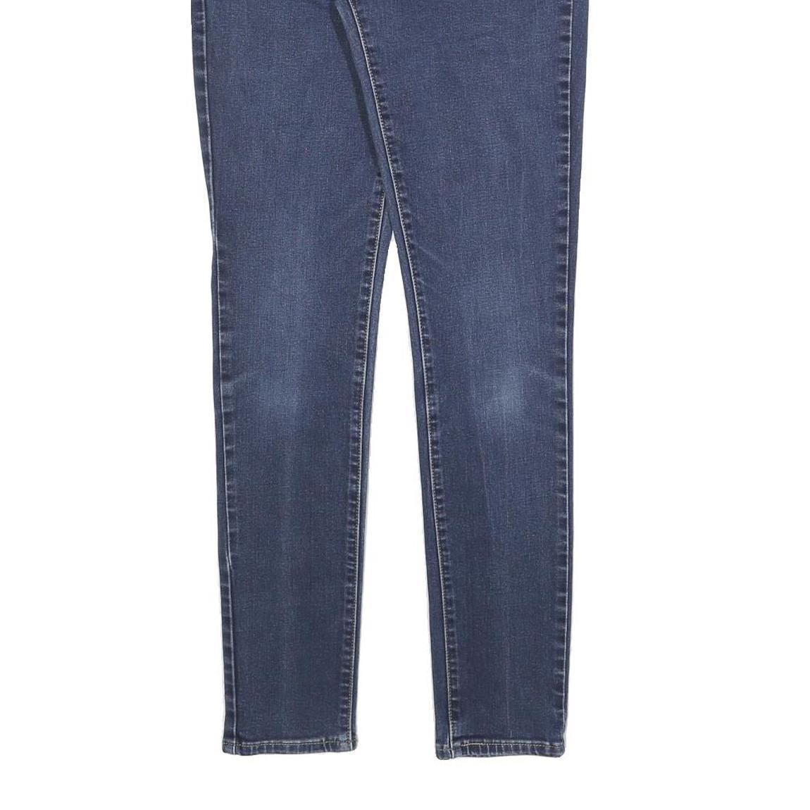 LEVI'S Womens Jeans Blue Slim Skinny Denim Medium W28 L30 Stretch Zip