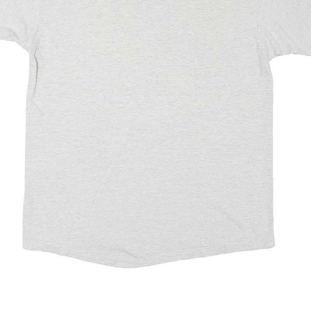 ANVIL Mens White Graphic T-Shirt XL Short Sleeve Crew Neck USA Dance Staff