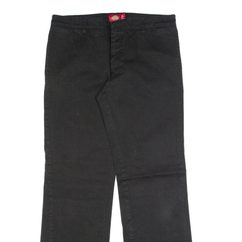 DICKIES Workwear Womens Trousers Black Regular Bootcut W30 L32