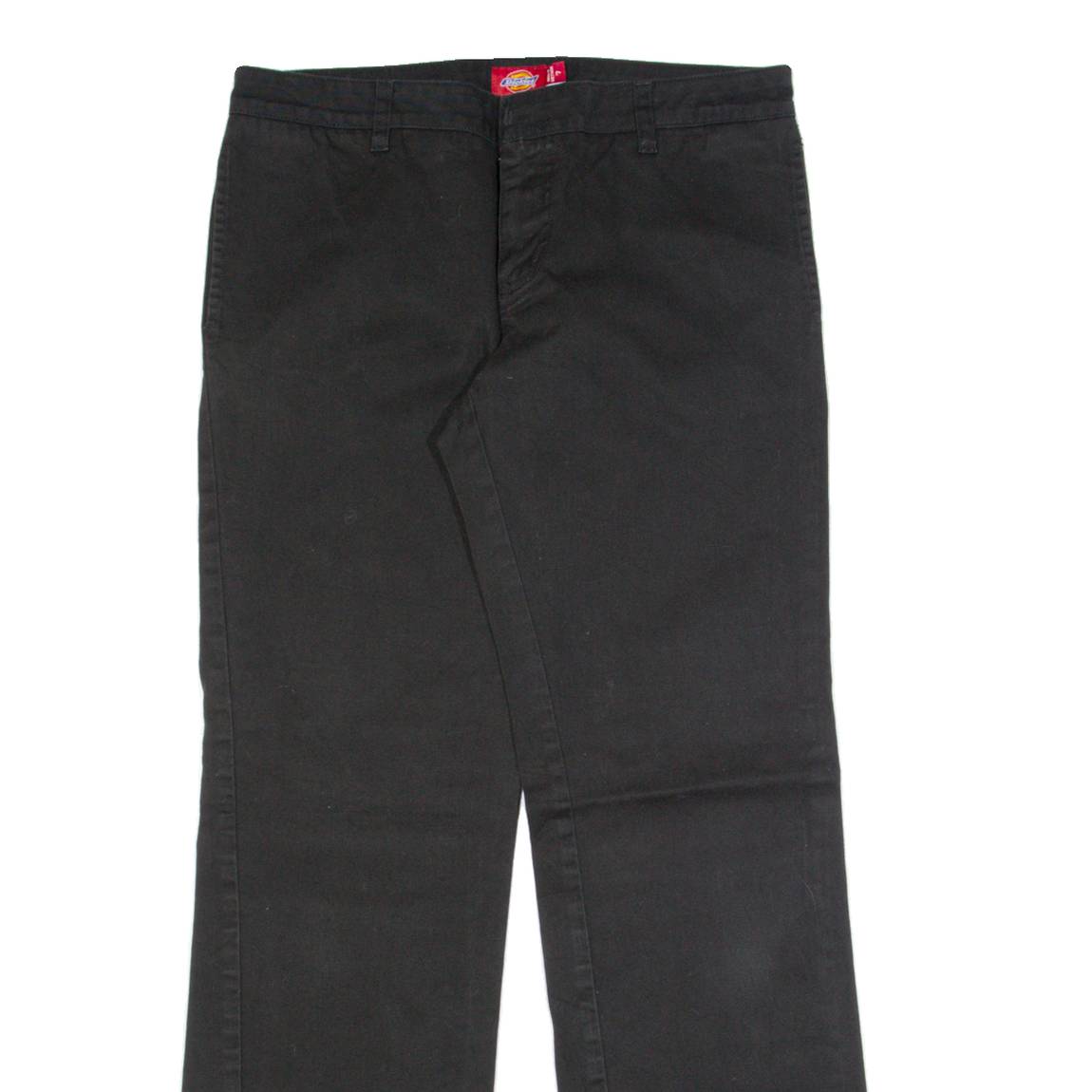 DICKIES Workwear Womens Trousers Black Regular Bootcut W30 L32