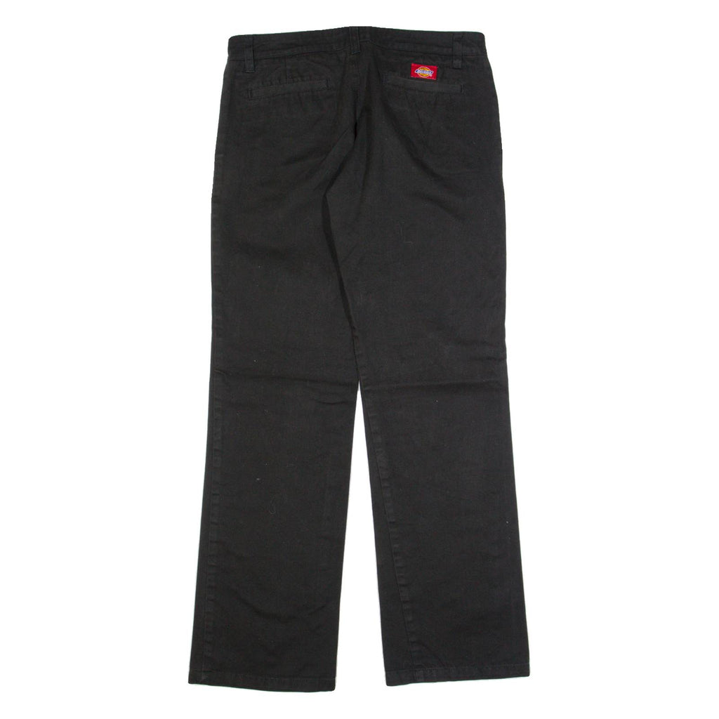 DICKIES Workwear Womens Trousers Black Regular Bootcut W30 L32