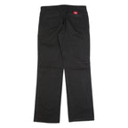 DICKIES Workwear Womens Trousers Black Regular Bootcut W30 L32