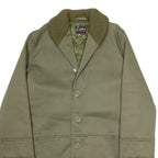 CIDEX Mens Overcoat Coat Green M
