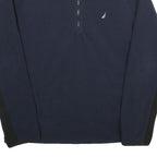 NAUTICA Mens Navy & Black Plain Pullover Crew Neck Basic Knit Jumper XL