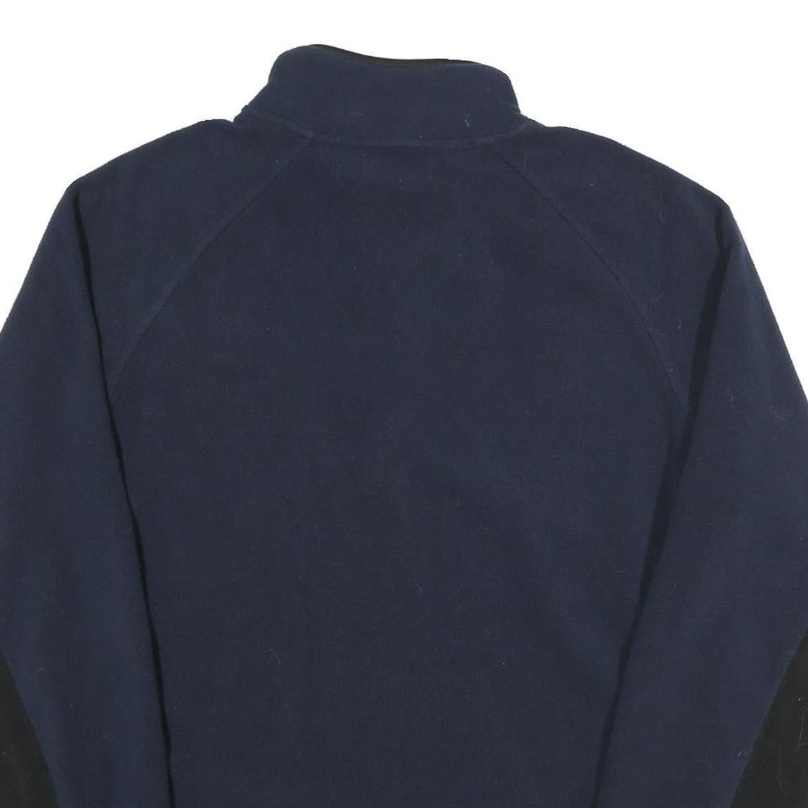 NAUTICA Mens Navy & Black Plain Pullover Crew Neck Basic Knit Jumper XL