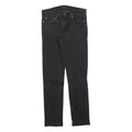 LEVI'S 511 Slim Mens Jeans Black Slim Skinny Denim W32 L34 Classic Fit Zip
