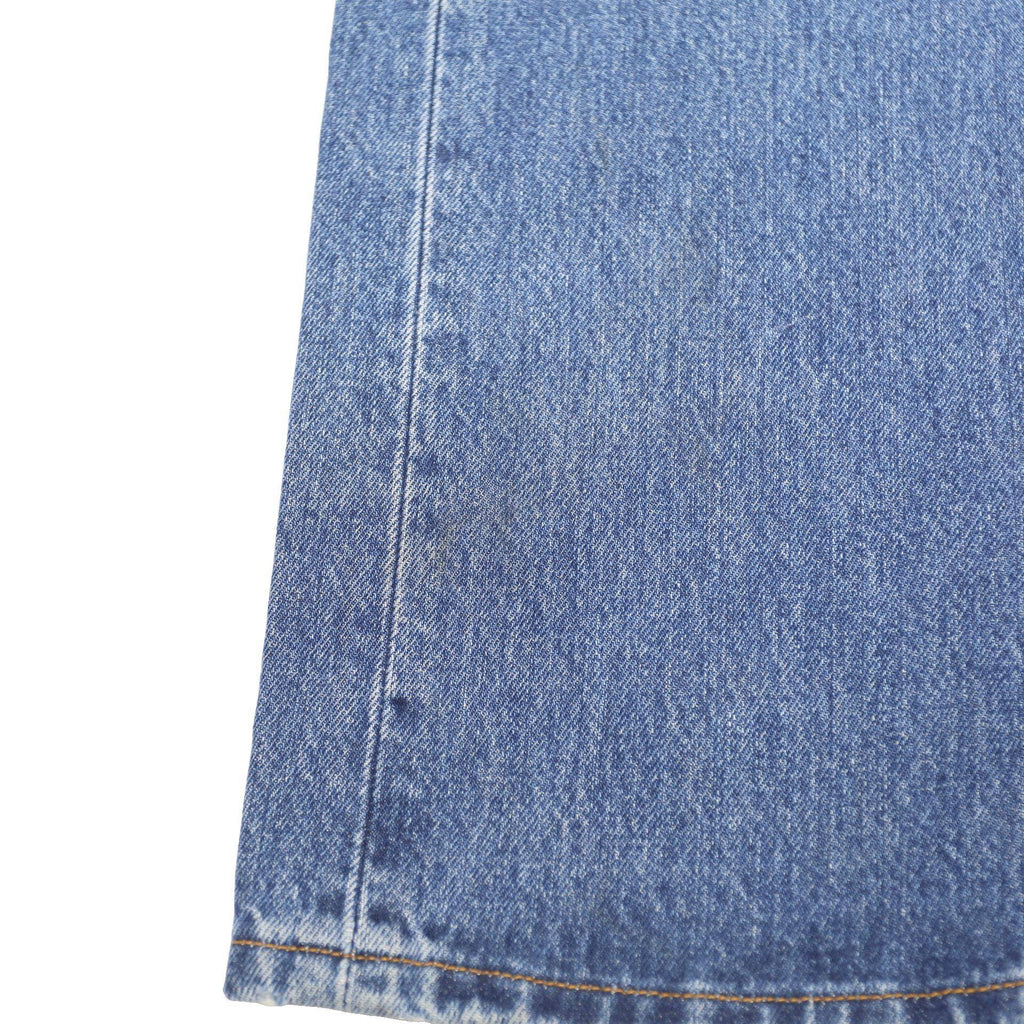LEVI'S 501 Mens Jeans Blue Regular Straight Denim Medium W32 L32 Classic Button