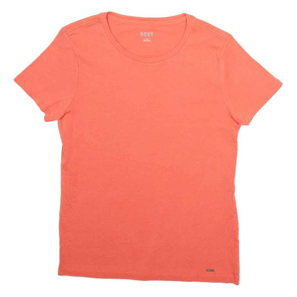 DKNY Womens T-Shirt Pink M