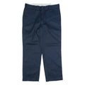 DICKIES Workwear Mens Trousers Blue Regular Straight W38 L30