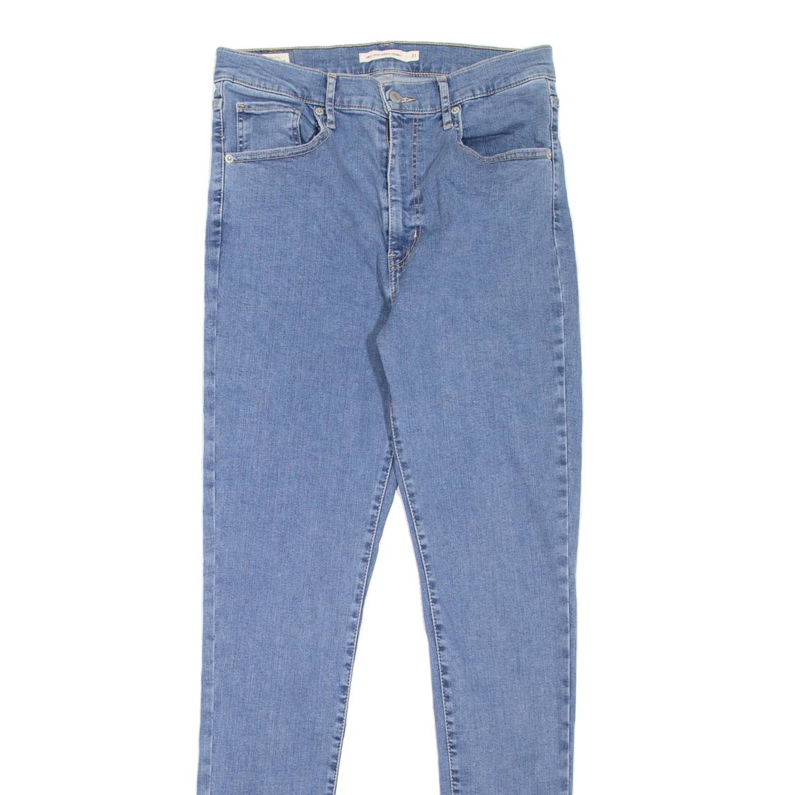 LEVI'S Mile High BIG E Womens Jeans Blue Slim Skinny W31 L32