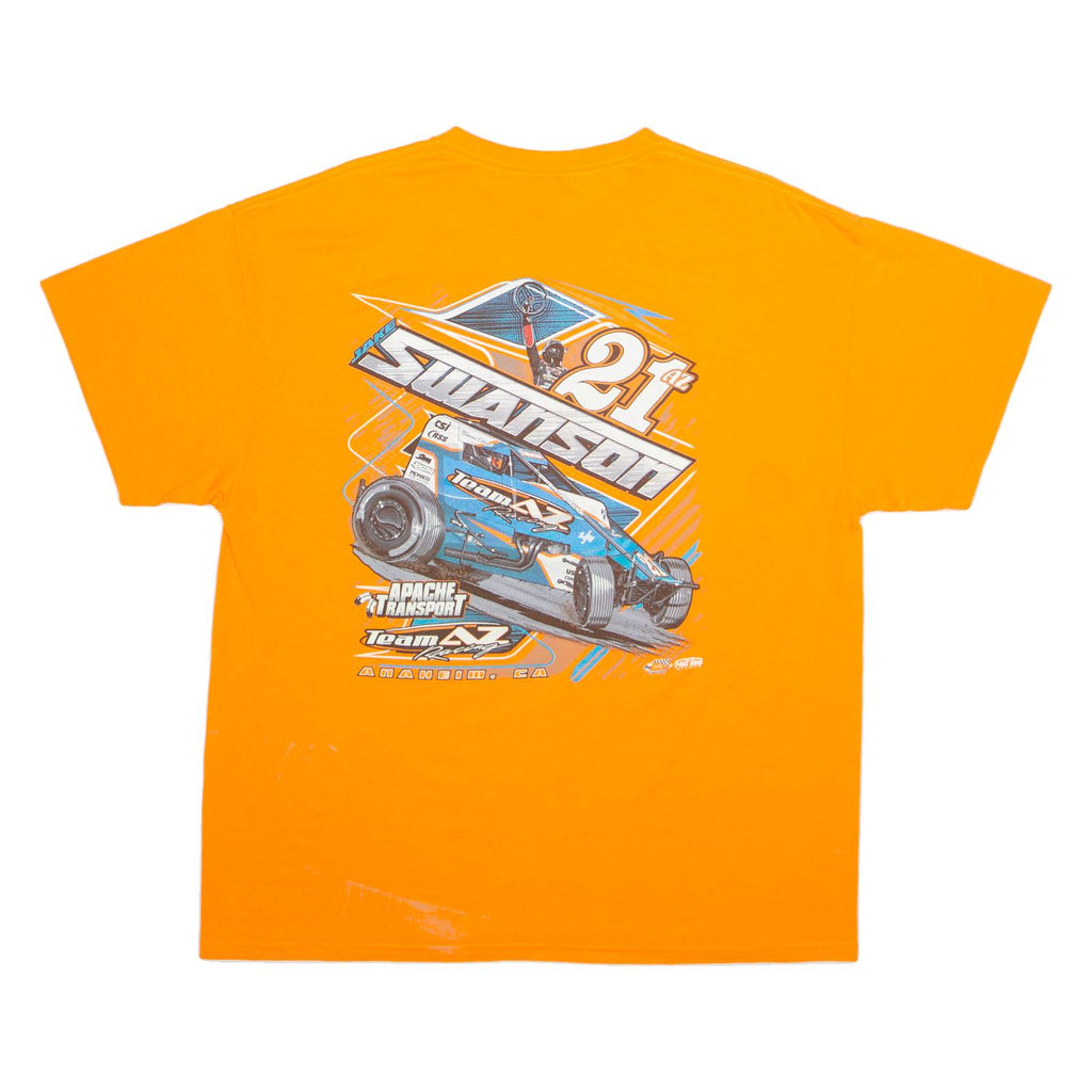 GILDAN 21st Swanson Mens T-Shirt Orange USA XL
