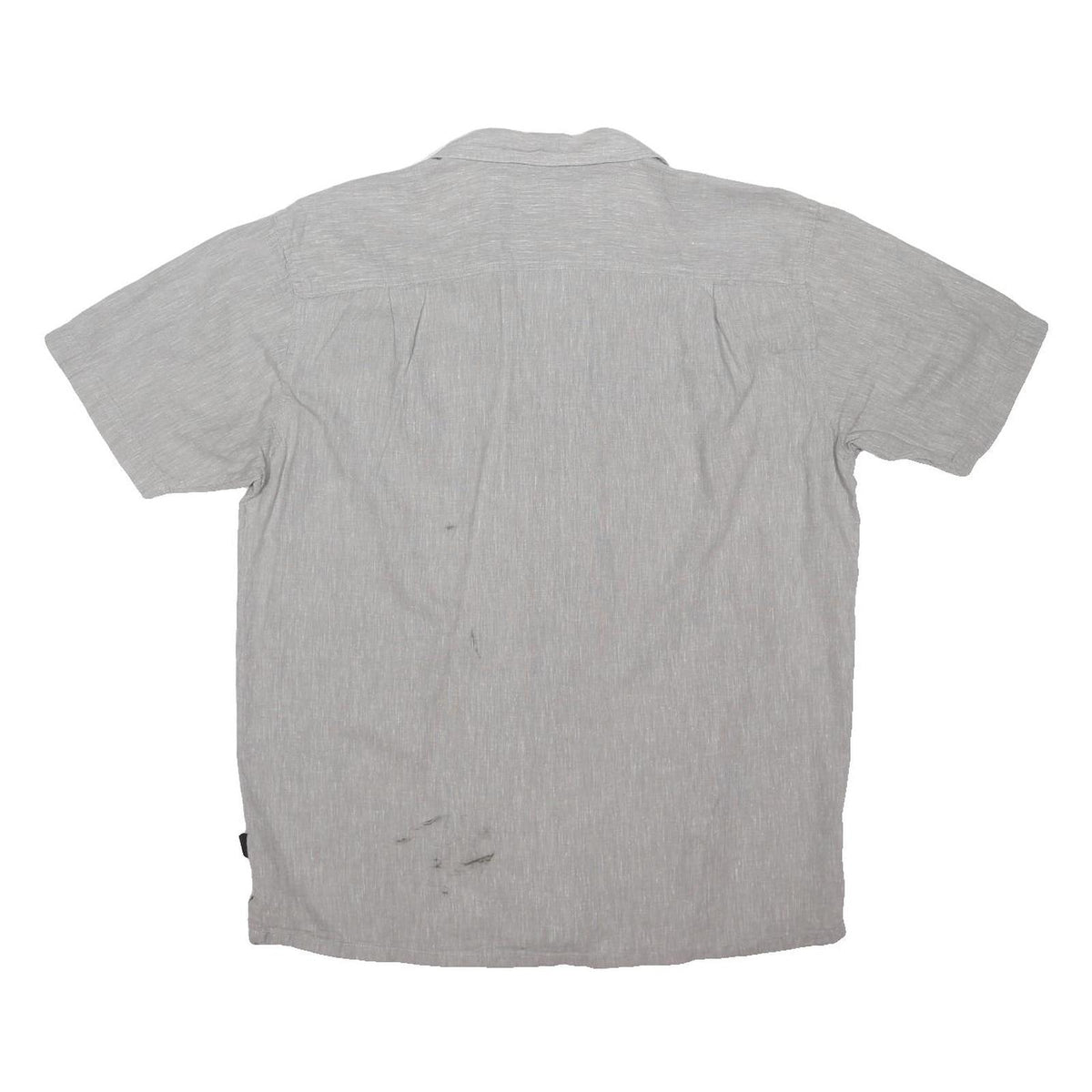 PATAGONIA Mens Grey Shirt L Button Cotton Blend Outdoor Casual