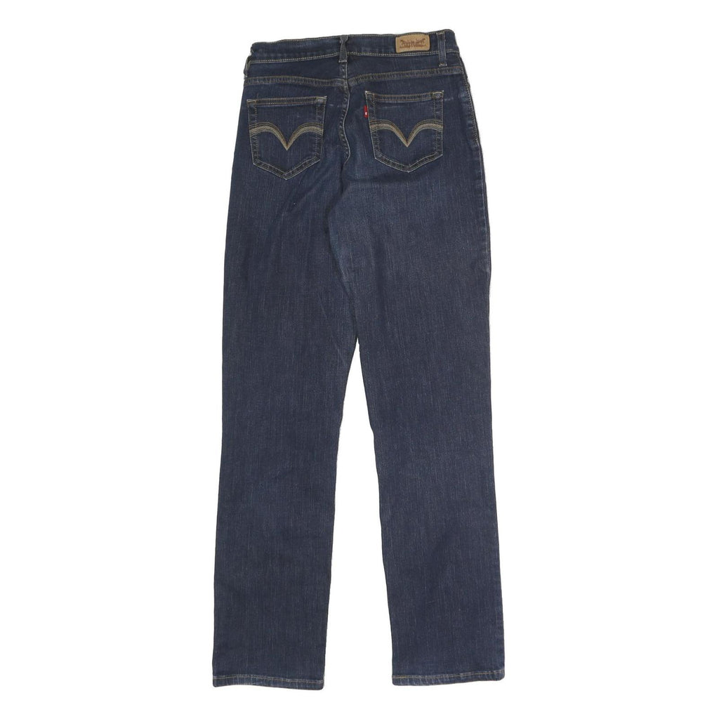 LEVI'S 512 Mens Jeans Blue Slim Skinny Denim Medium W26 L31 Zip Closure