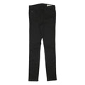 DIESEL Womens Jeans Black Slim Skinny Denim W27 L30 Cotton Blend Zip