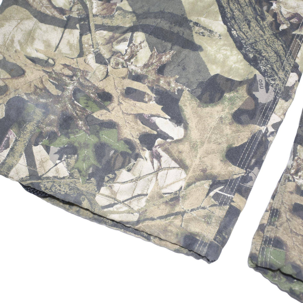 FIELD STAFF BY MOSSY OAK Mens Camouflage Dungarees XL W23 L33 Cotton Blend