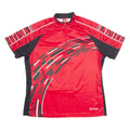 LOFFLER Cycling Womens Jersey Red 1/4 Zip XL