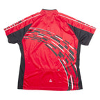 LOFFLER Cycling Womens Jersey Red 1/4 Zip XL