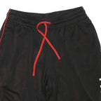 PUMA Mens Shorts Black & Red Sports Casual M W28 Lightweight Drawstring
