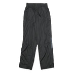 STARTER Mens Joggers Black S W26 L30 Polyester Relaxed Straight Drawstring