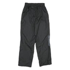 STARTER Mens Joggers Black S W26 L30 Polyester Relaxed Straight Drawstring