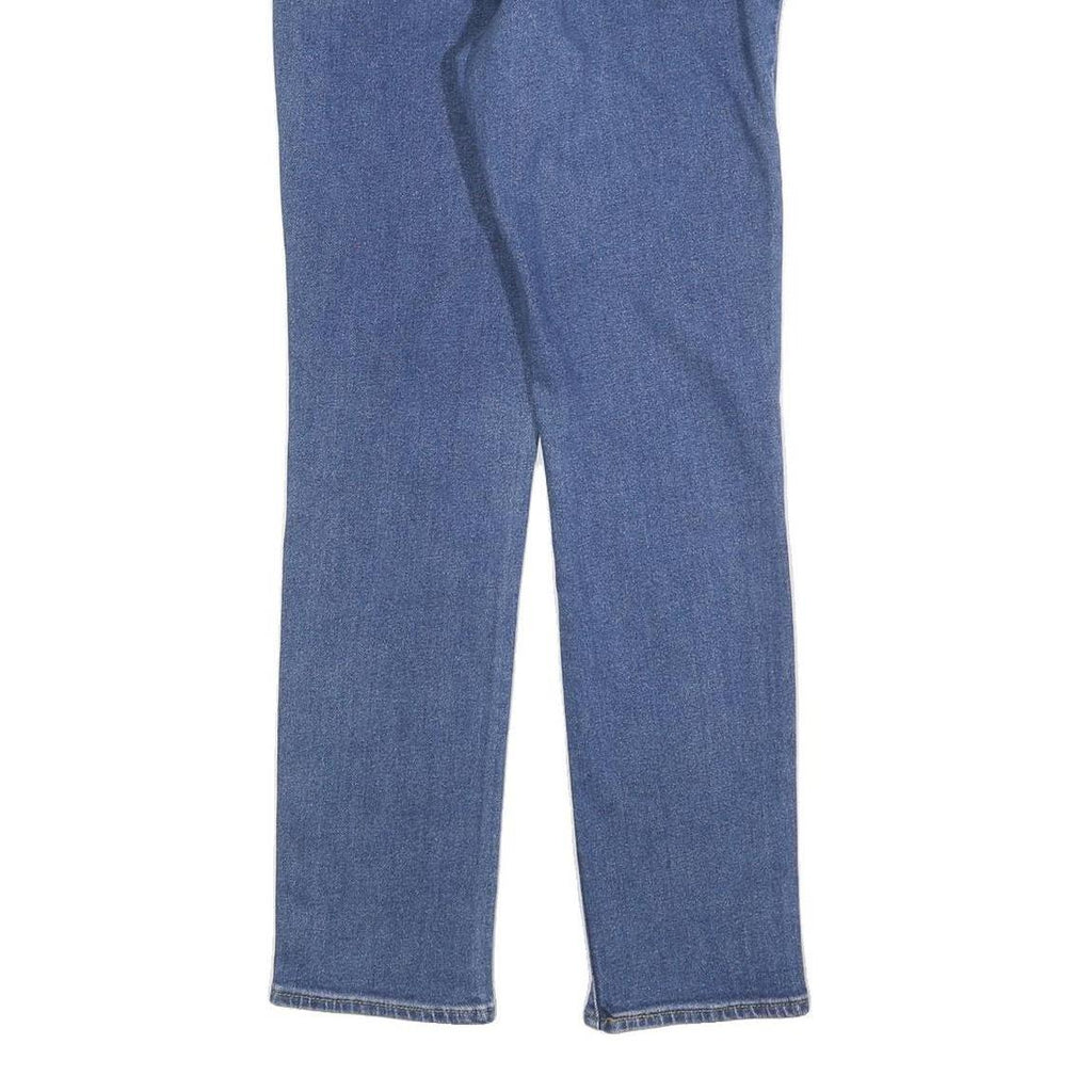 LEVI'S 712 Womens Slim Blue Denim Jeans W29 L30 Cotton Blend Zip Classic