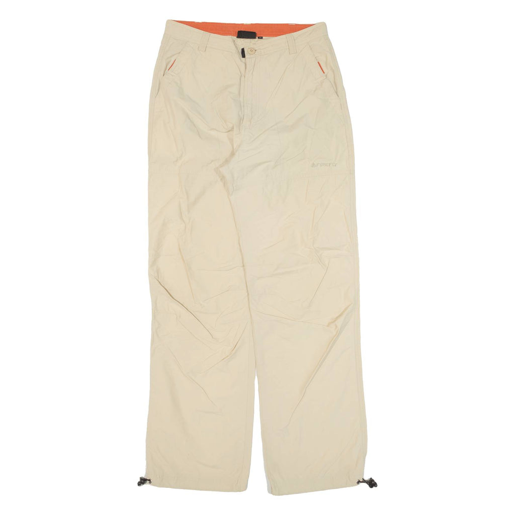 FIREFLY Mens Trousers Yellow Loose Straight W30 L31