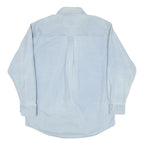 WOOLRICH Mens Blue Cotton Blend Shirt M Casual Button-Down Collar Long Sleeve