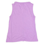 BODEN Womens Off Shoulder Vest Purple V-Neck Sleeveless UK 12