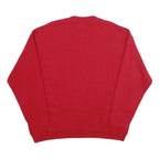 LEE Mens Red #1 Grandpa Crew Neck XL Cotton Blend Sweatshirt Pullover