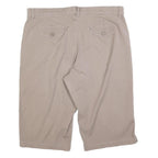 LEE Womens Shorts Beige Casual XL W38 Cotton Blend Comfortable Pockets