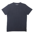 BERGHAUS Mens Black T-Shirt S Short Sleeve Crew Neck Plain Casual Cotton Blend