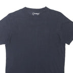 BERGHAUS Mens Black T-Shirt S Short Sleeve Crew Neck Plain Casual Cotton Blend