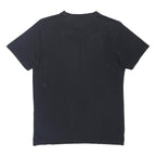 BERGHAUS Mens Black T-Shirt S Short Sleeve Crew Neck Plain Casual Cotton Blend
