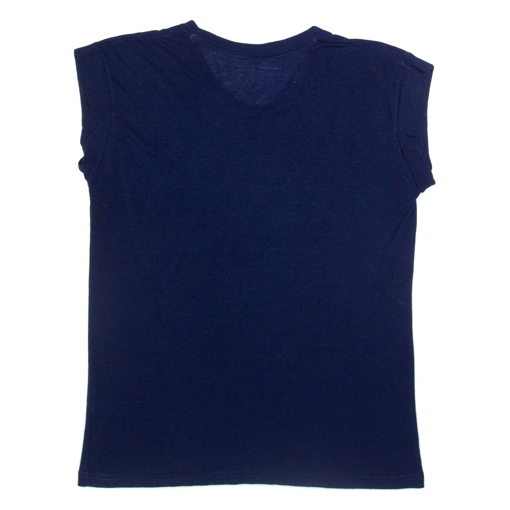 HARD ROCK CAFE Hamburg Womens Band T-Shirt Blue S