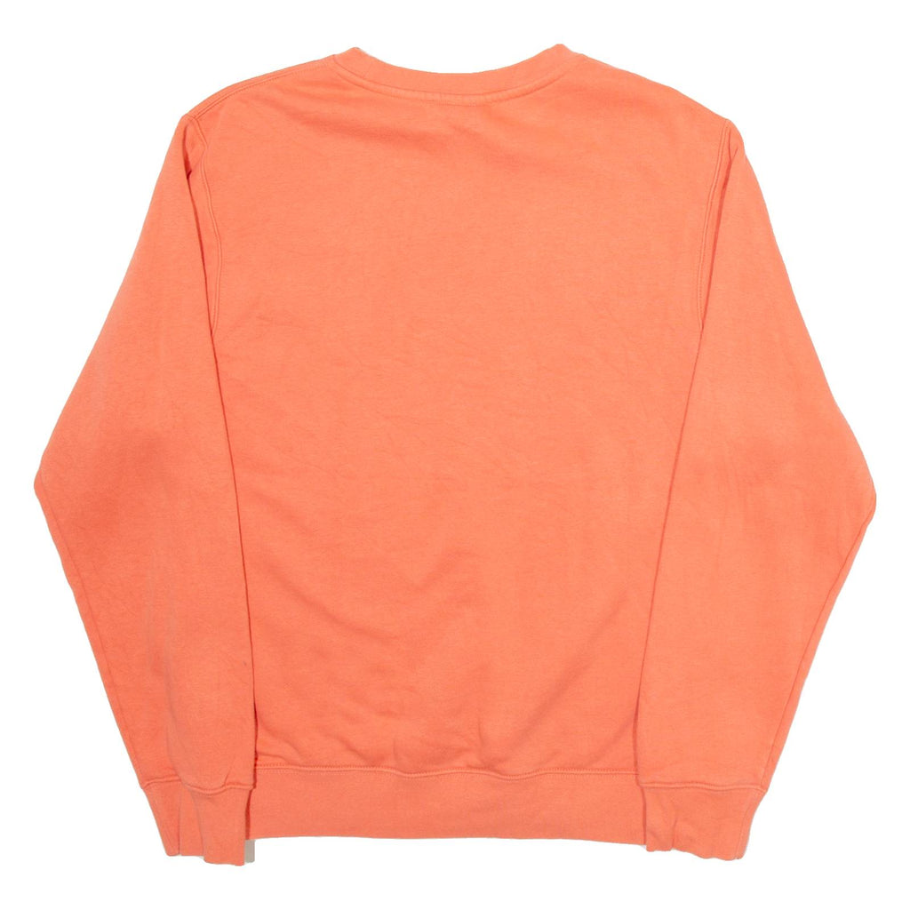 NIKE Mens Sweatshirt Orange XS