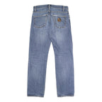 CARHARTT Mens Jeans Blue Regular Straight Denim Medium W32 L31 Casual Workwear