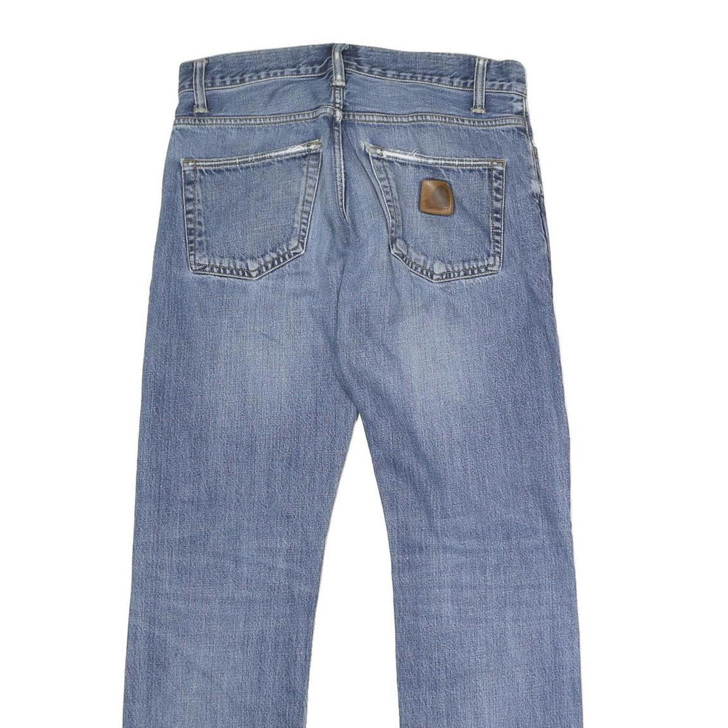 CARHARTT Mens Jeans Blue Regular Straight Denim Medium W32 L31 Casual Workwear